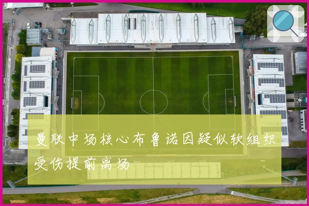 曼联中场核心布鲁诺因疑似软组织受伤提前离场